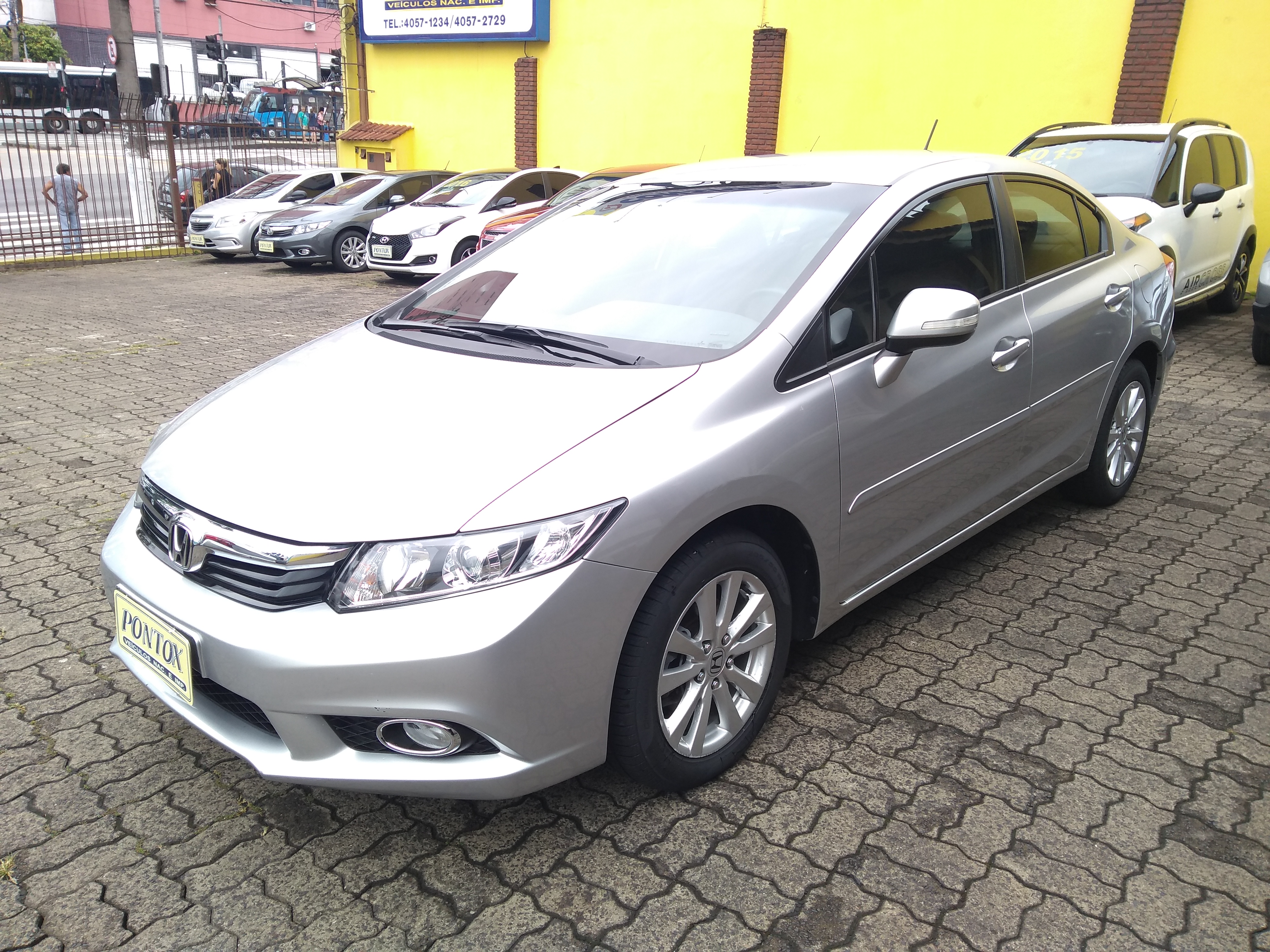 CIVIC 2.0 LXR 2013/2014 , AUTOMATICO , BANCO EM COURO , PNEUS NOVOS , EXCELENTE ESTADO