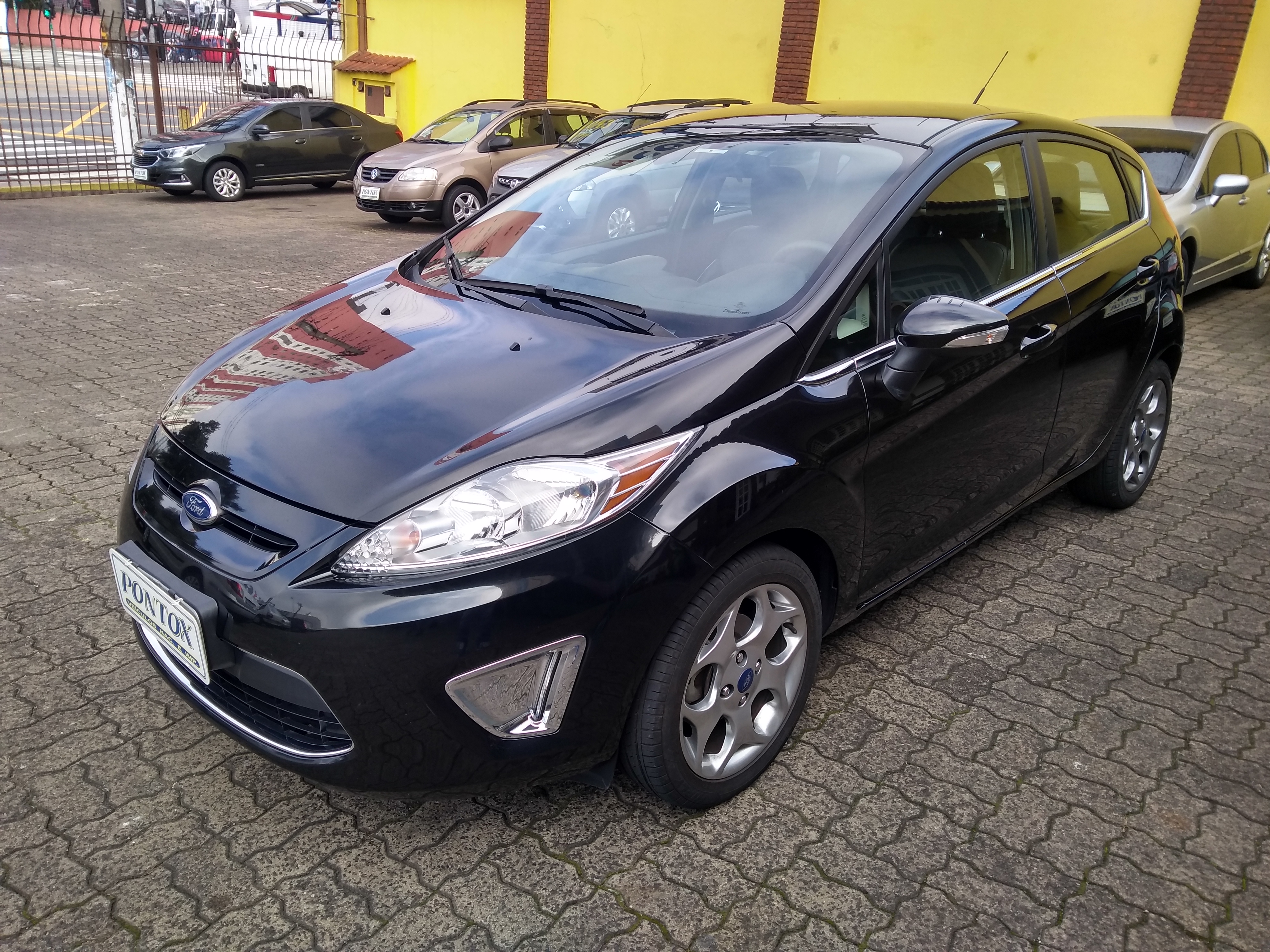 NEW FIESTA 1.6 COMPLETO 2012 , BANCO EM COURO , BAIXA KM ,SUPER NOVO ,