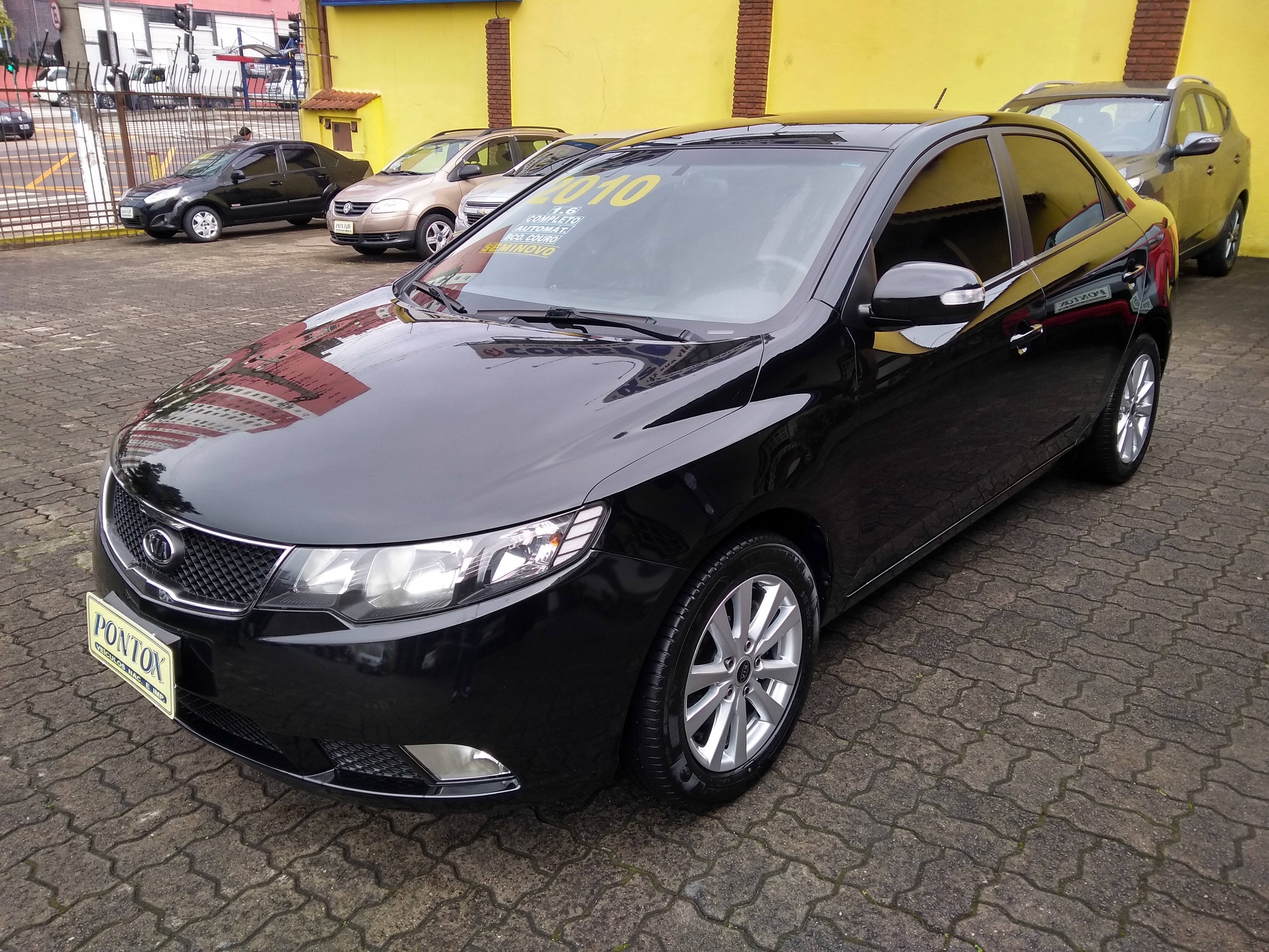 KIA CERATO 1.6 AUTOMATICO, EXCELENTE ESTADO , 2010 ,BANCO EM COURO , MULT MIDIA
