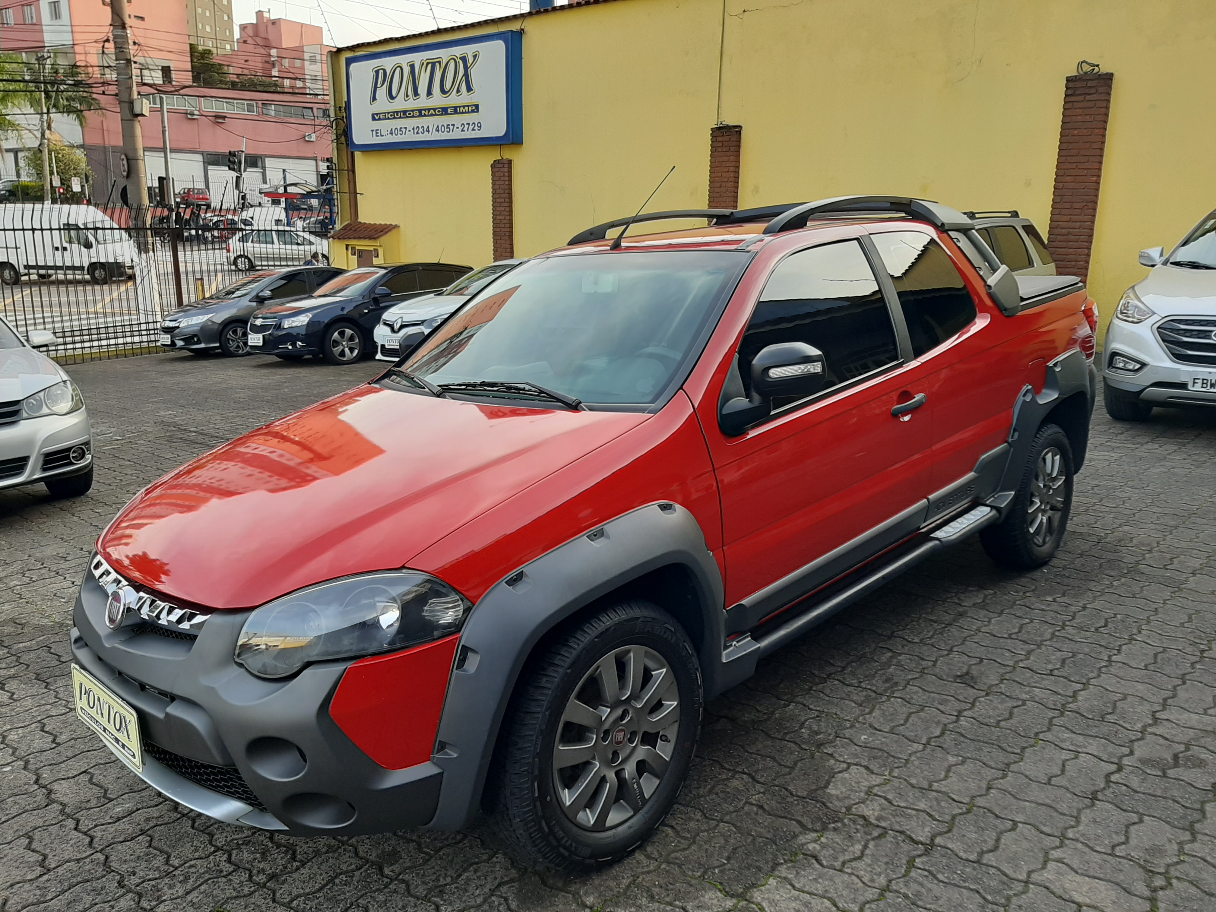 STRADA 1.8 ADVENTURE , 2014 ,CABINE DUPLA , 3 PORTAS , EM EXCELENTE ESTADO