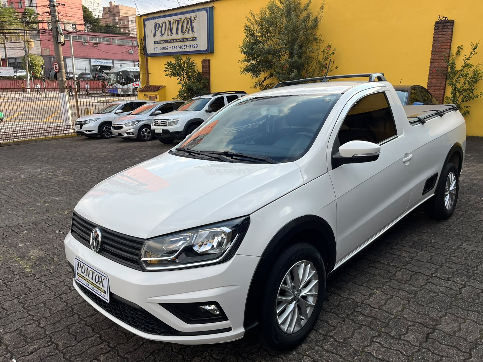 SAVEIRO 1.6 TRENDLINE CABINE SIMPLES 2018 COM AR DIREÇÃO VIDROS E VARIOS OUTROS OPCIONAIS
