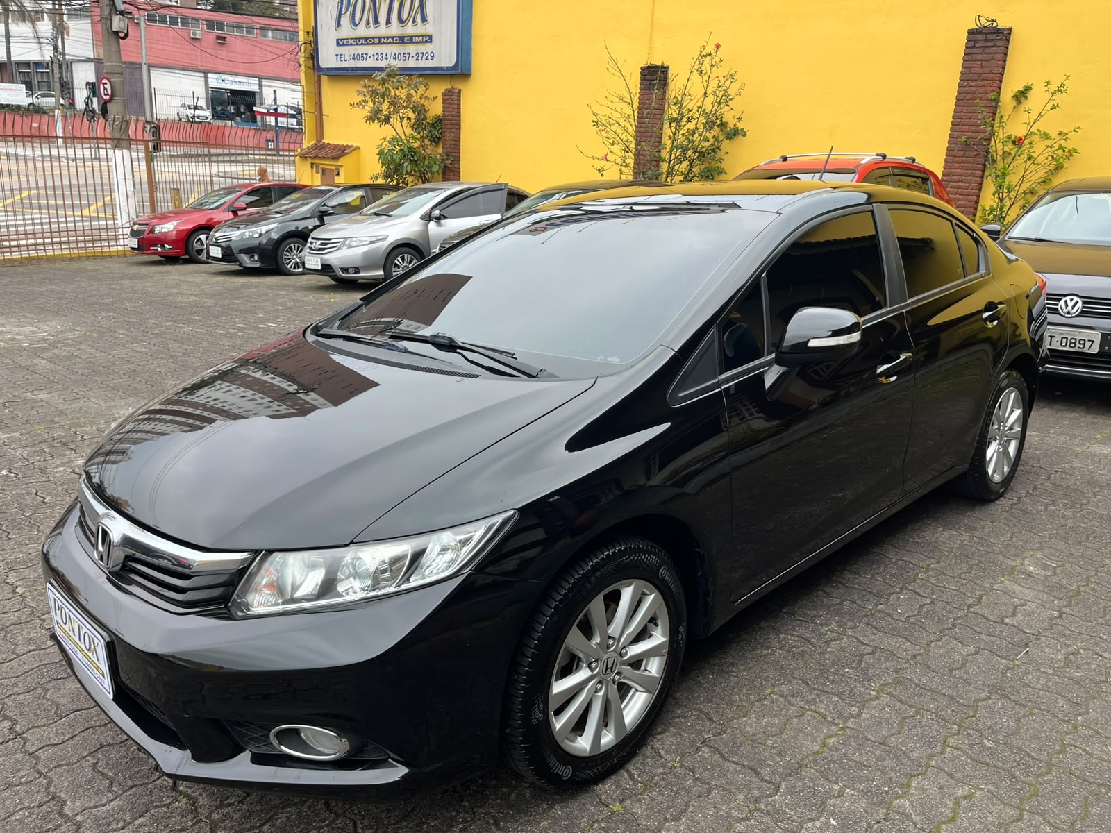 HONDA CIVIC 1.8 LXL , 2012 , AUTOMATICO  , SUPER NOVO , BANCO COURO, OLHOU GOSTOU